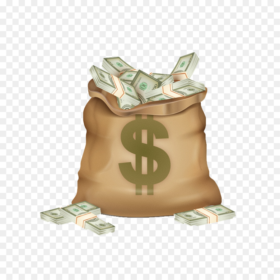 Money bag Dollar sign Coin - purse png download - 1669*1669 - Free Transparent Money Bag png Download.