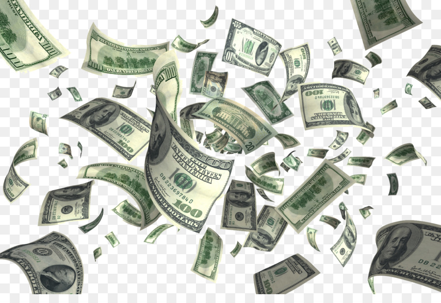 Money Flying cash Clip art - Flying Dollars PNG Picture png download - 1695*1133 - Free Transparent Money png Download.