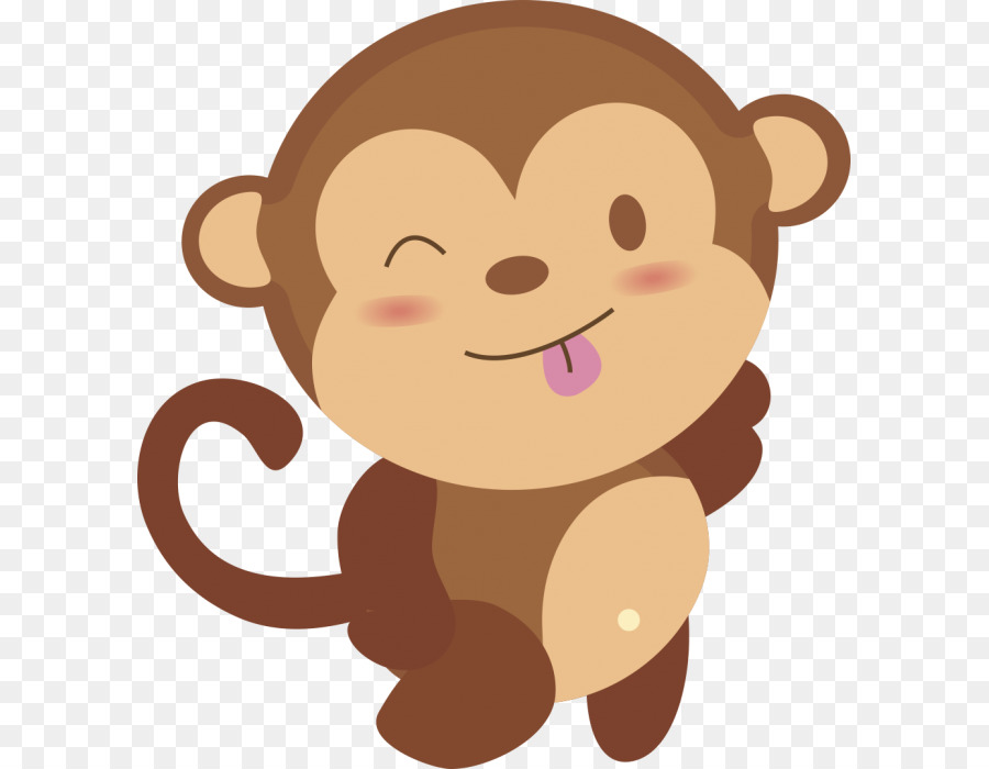 Monkey Cuteness - monkey png download - 649*700 - Free Transparent Monkey png Download.