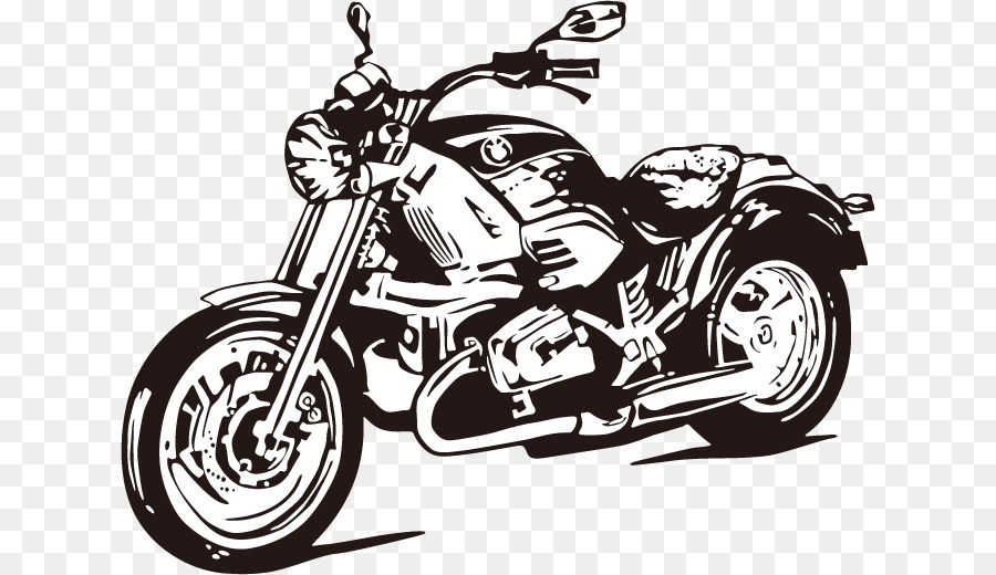 Motorcycle Drawing Illustration - motorcycle png download - 682*520 - Free Transparent Motorcycle png Download.