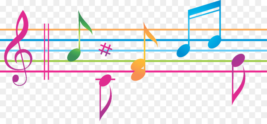 Vector graphics Musical note Sheet Music Illustration - musical notes png colorful png download - 1220*556 - Free Transparent Musical Note png Download.