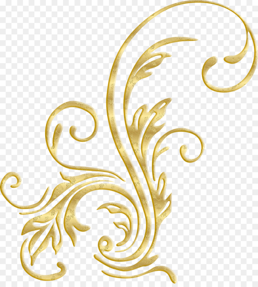 Ornament Drawing Pattern - golden pattern png download - 984*1080 - Free Transparent Ornament png Download.