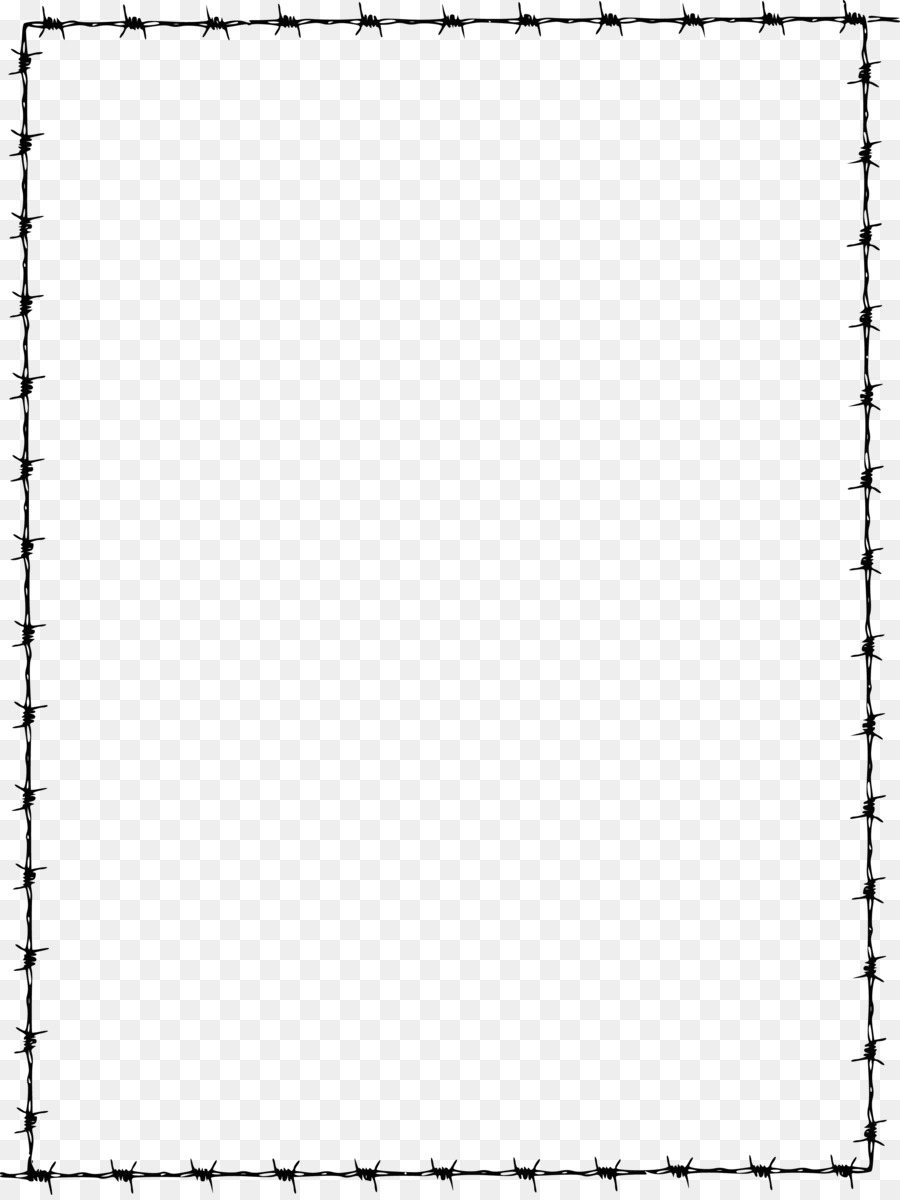Barbed wire Clip art - page border png download - 2679*3556 - Free Transparent Barbed Wire png Download.