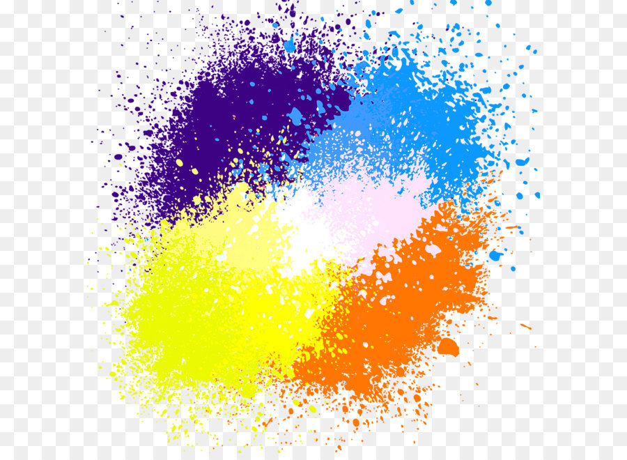 Watercolor painting Ink - Paint splash png download - 1200*1200 - Free Transparent Ink ai,png Download.
