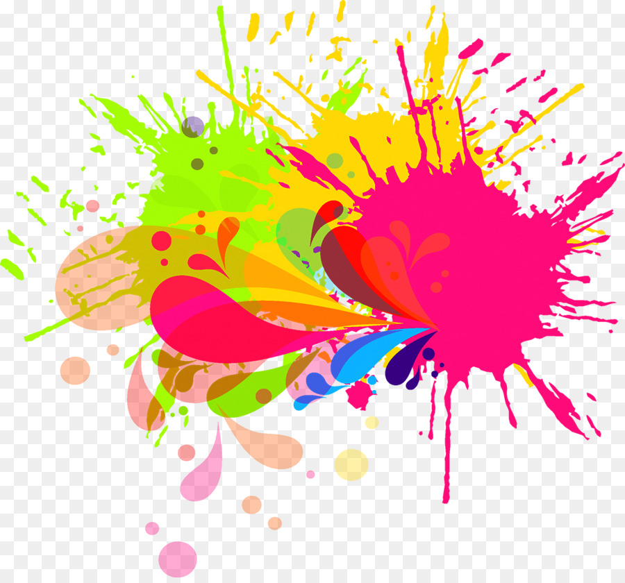 Ink brush Watercolor painting - Paint splash png download - 1200*1109 - Free Transparent Ink Brush png Download.