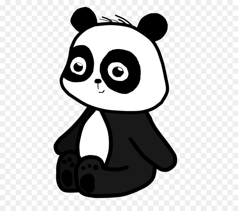 Giant panda Doodle Bear Cat Clip art - bear png download - 800*800 - Free Transparent Giant Panda png Download.
