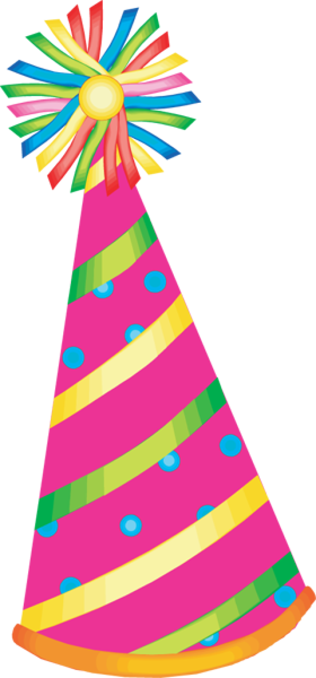 Party hat Clip art - Party Hats Cliparts png download - 640*1371 - Free ...