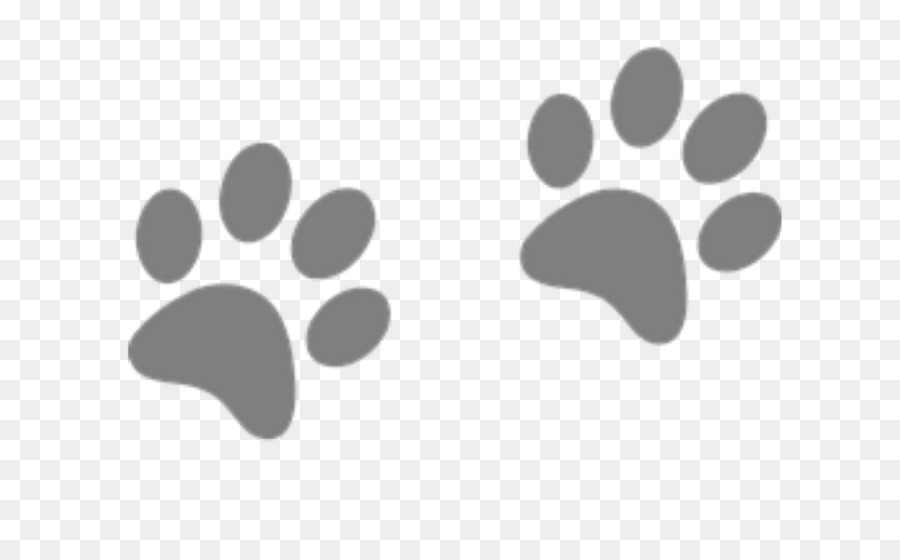 Cat Dog Paw Clip art Tiger - foot prints png transparent png download - 1746*1051 - Free Transparent Cat png Download.