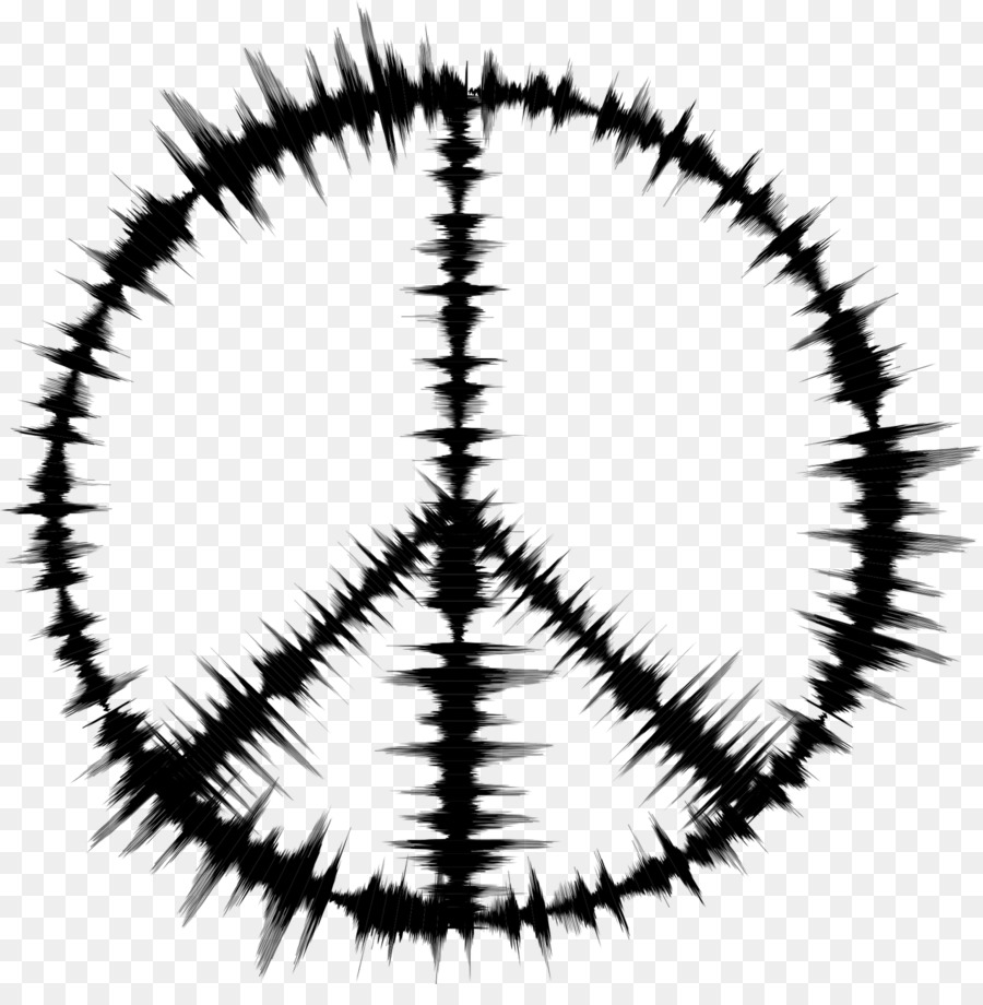 Peace symbols Doves as symbols Clip art - peace sign png download ...