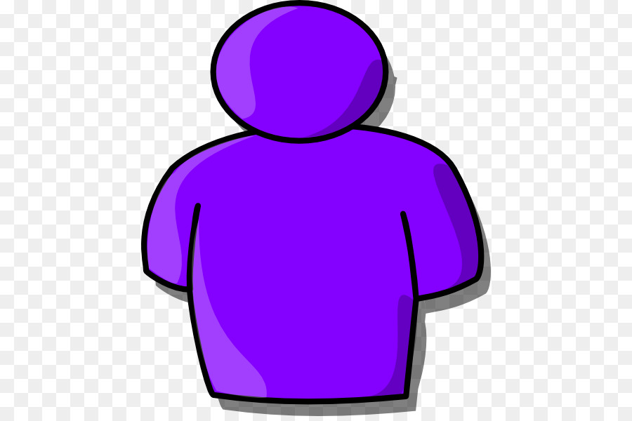 Person Free content Clip art - Purple People Cliparts png download - 498*593 - Free Transparent Person png Download.