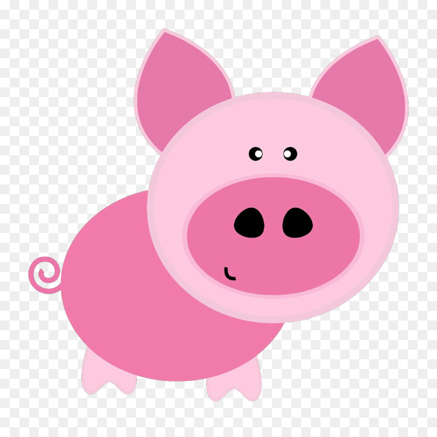 Domestic pig Stencil Paper Suidae -  png download - 2400*2357 - Free Transparent Pig png Download.