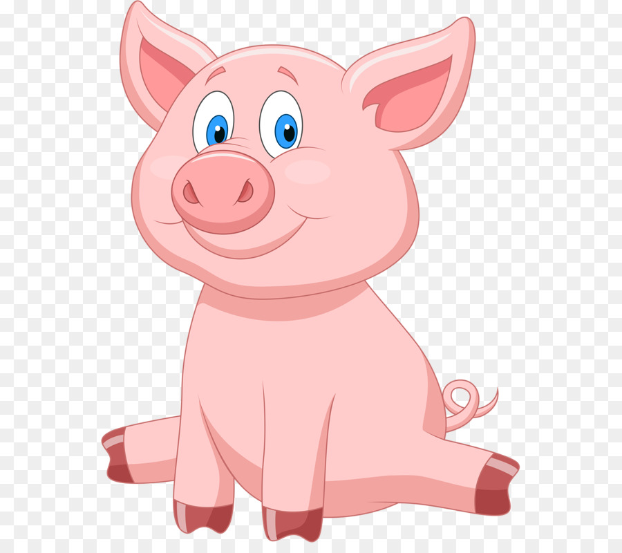 Pig Cartoon Royalty-free - pig png download - 607*785 - Free Transparent Pig png Download.