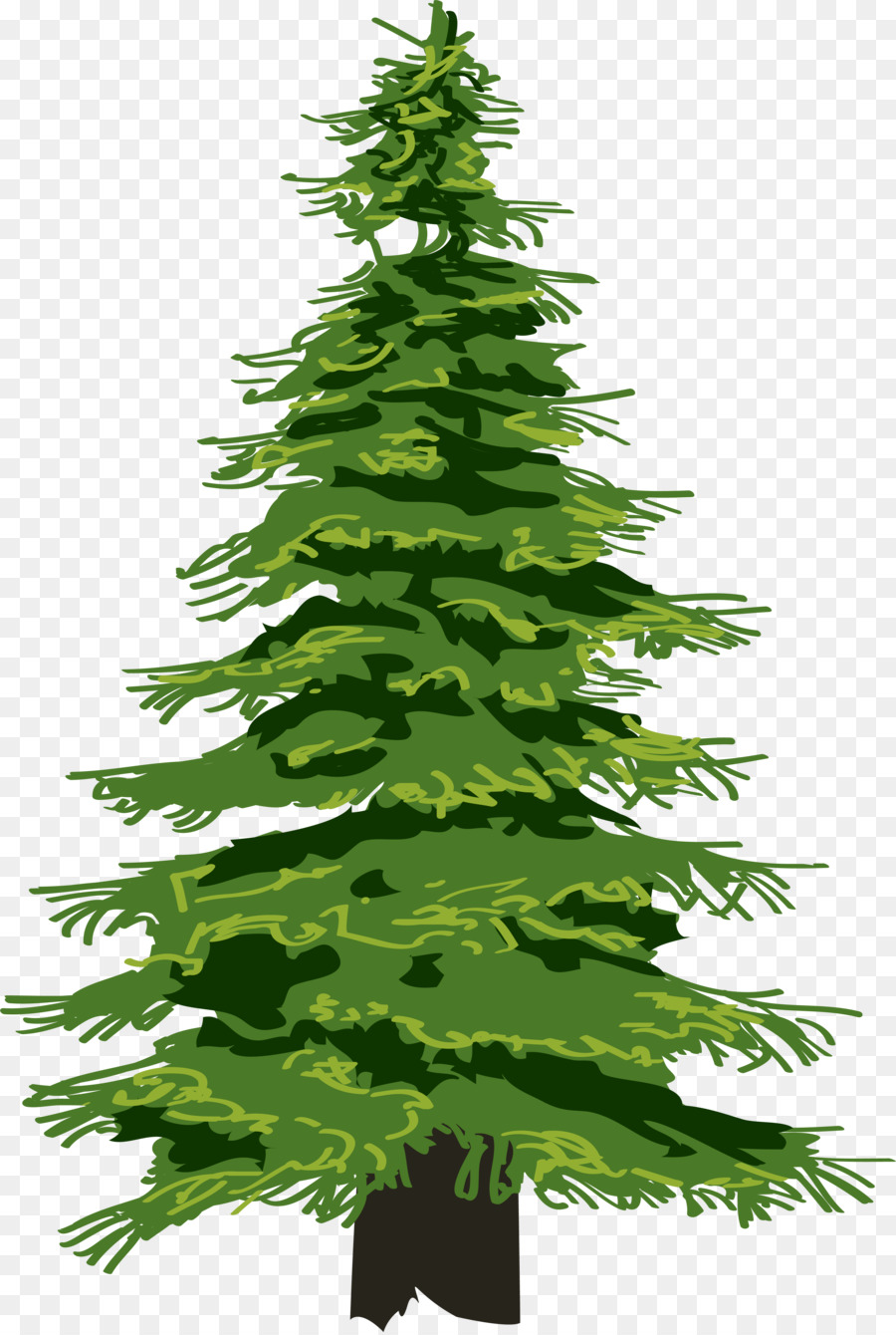 Pine Tree Evergreen Clip art - christmas tree png download - 3401*5054 - Free Transparent Pine png Download.