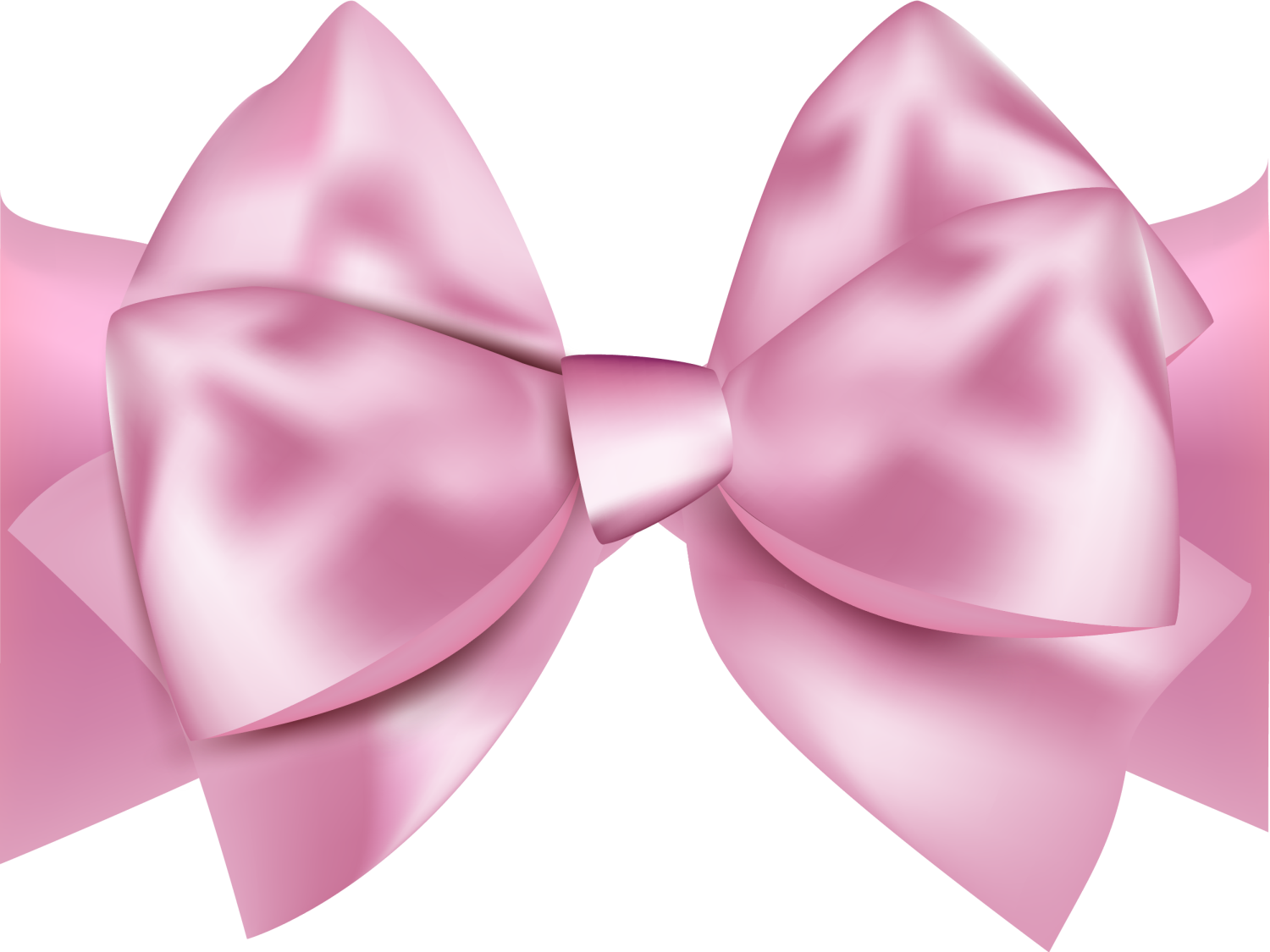 Pink Ribbon Clip art - Pink cartoon bow tie png download - 1500*1125 ...