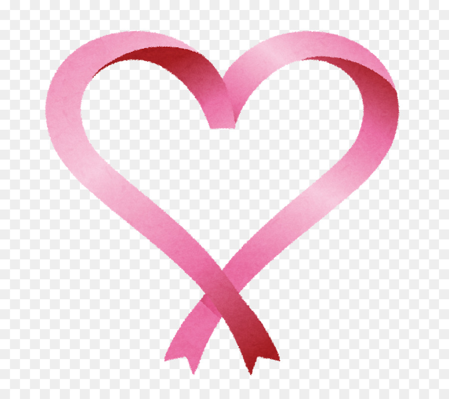 Heart Awareness ribbon Pink ribbon - heart png download - 800*800 - Free Transparent Heart png Download.