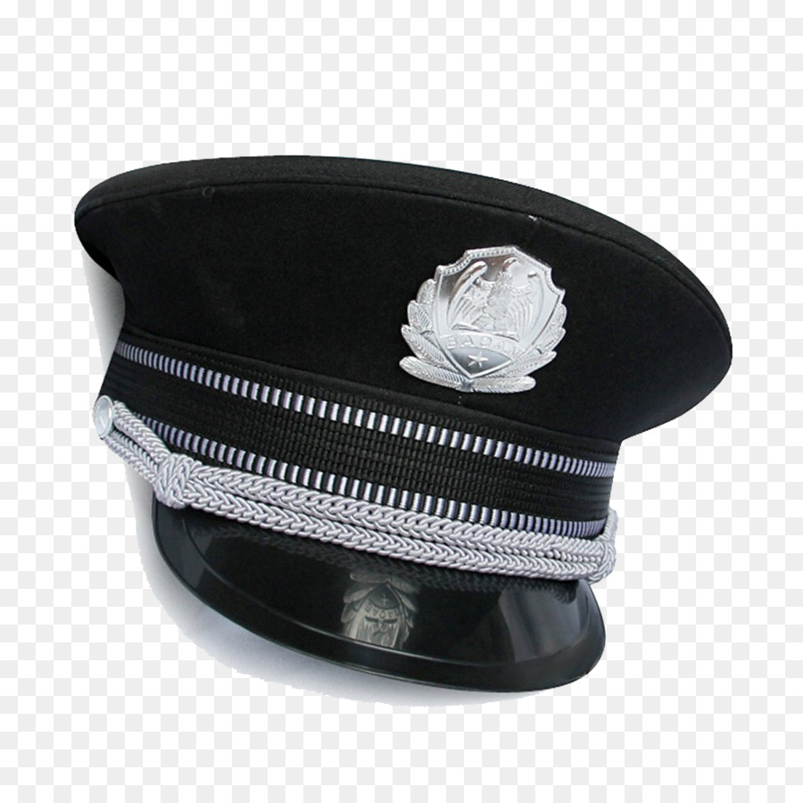 Cap Police officer Hat Uniform - An ordinary police hat png download - 980*980 - Free Transparent Cap png Download.
