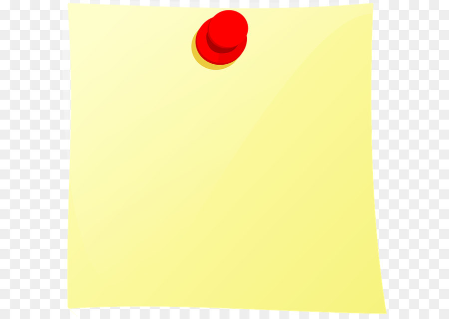 Post-it note Paper Drawing pin Clip art - Sticky note PNG png download - 736*720 - Free Transparent Post It Note png Download.