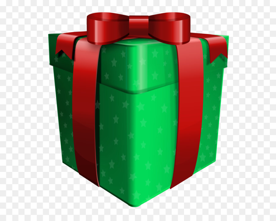 Gift Birthday Clip art - Green Present PNG Clip Art png download - 6824*7378 - Free Transparent Gift png Download.