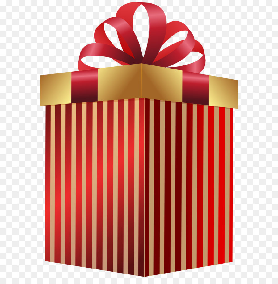 Gift Clip art - Red Gift Box Transparent PNG Clip Art png download - 5752*8000 - Free Transparent Gift png Download.