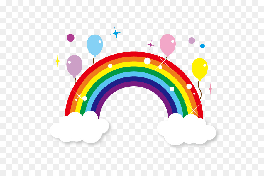Rainbow Clip art - rainbow png download - 600*600 - Free Transparent Rainbow png Download.