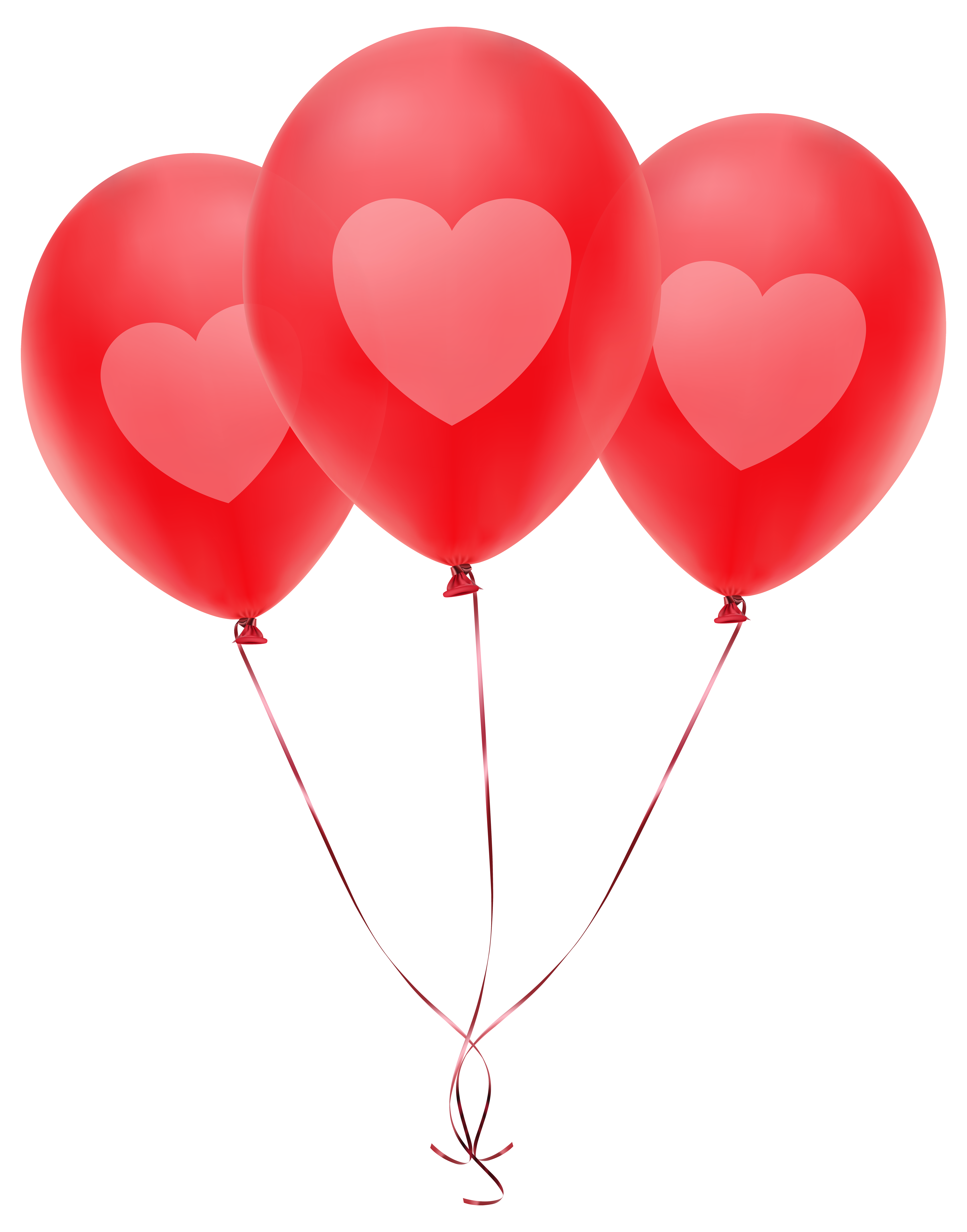 Три воздушных шарика. Воздушный шарик. Красный воздушный шар. Шарики на прозрачном фоне. Воздушные шарики сердечки.