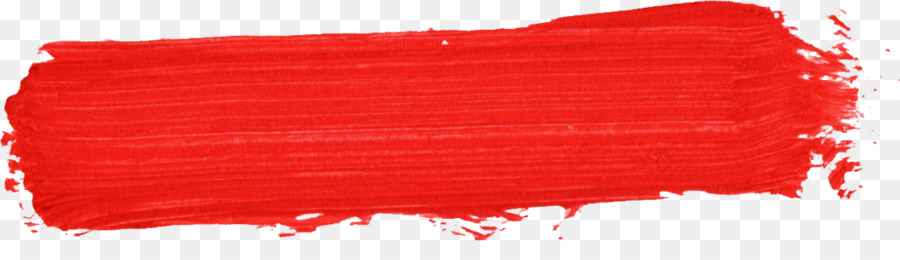 Red Paintbrush - Red brush stroke png download - 1024*274 - Free Transparent Red png Download.