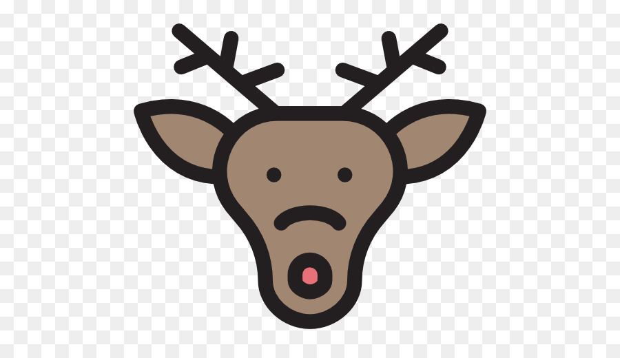 Reindeer Antler Download Icon - Winter cartoon deer png download - 512*512 - Free Transparent Reindeer png Download.