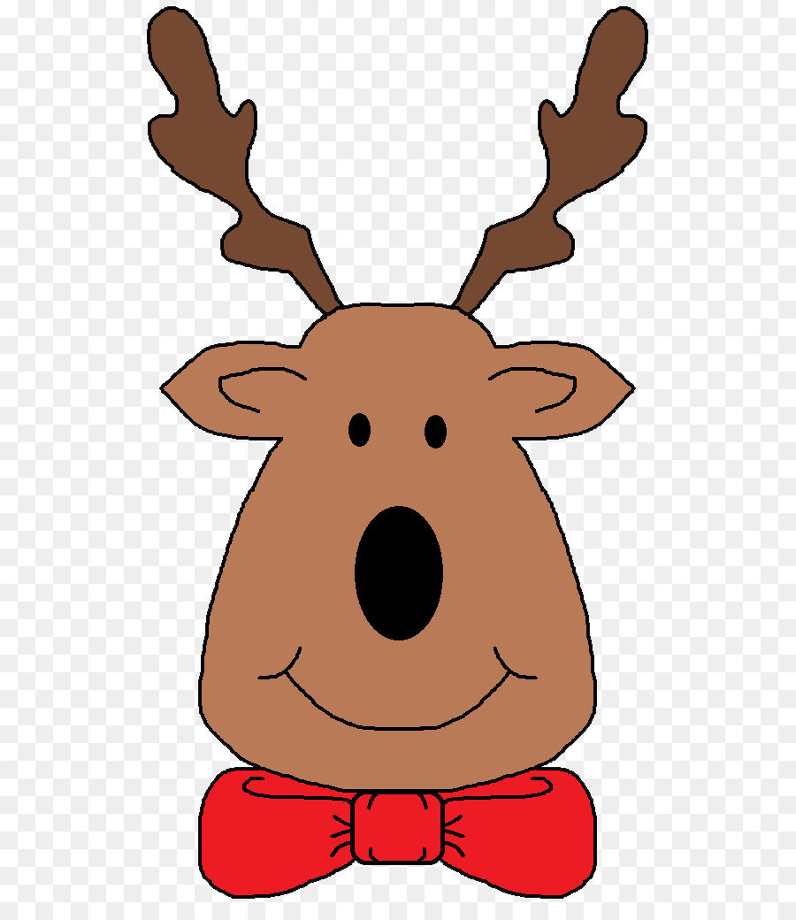 Reindeer Rudolph Christmas Clip art - Reindeer png download - 602*1031 - Free Transparent Reindeer png Download.