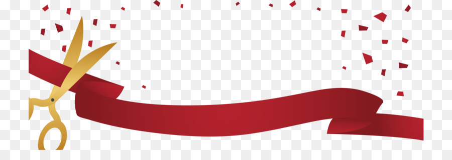 Euclidean vector Opening ceremony Ribbon Clip art - Red Ribbon Ribbon banner png download - 6459*2288 - Free Transparent Opening Ceremony png Download.
