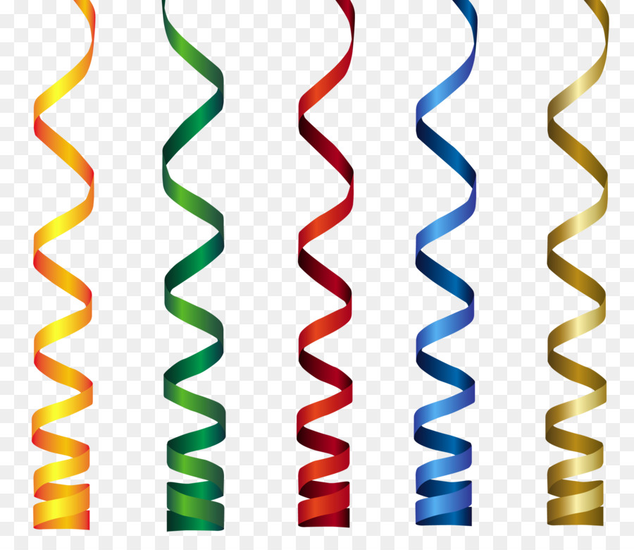 Ribbon Birthday Clip art - curly png download - 2567*2214 - Free Transparent Ribbon png Download.