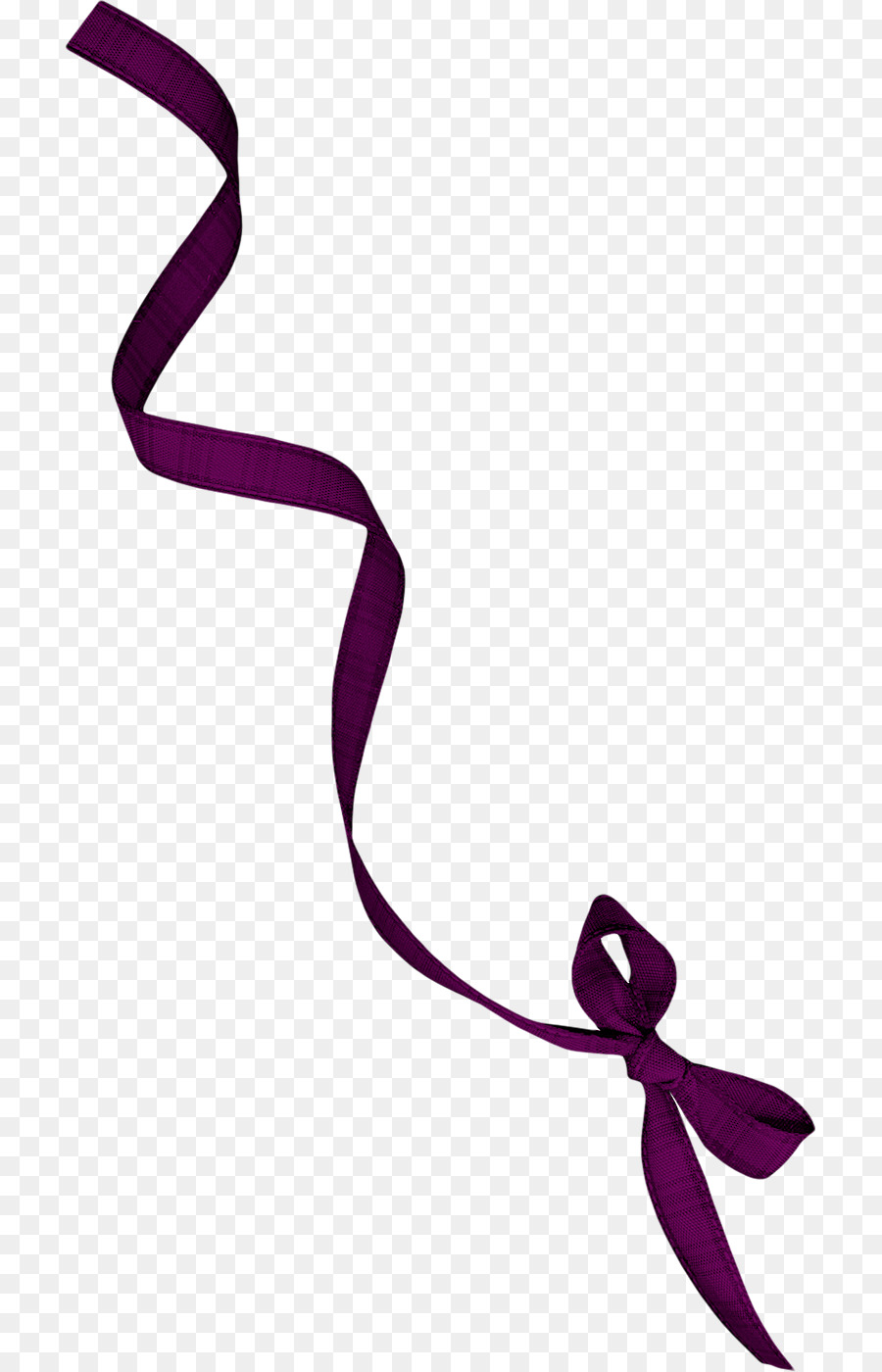 Ribbon Purple - Beautiful dark purple ribbons png download - 765*1400 - Free Transparent Ribbon png Download.