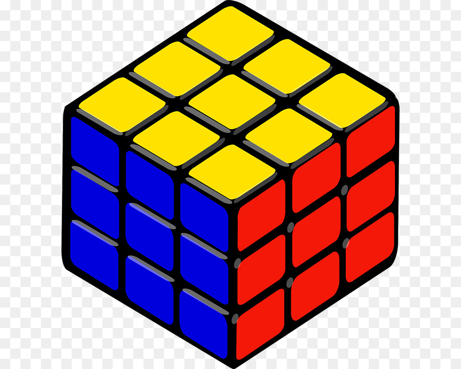Transparent Rubik's Cube