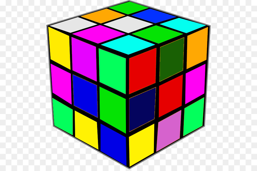 Transparent Rubik's Cube
