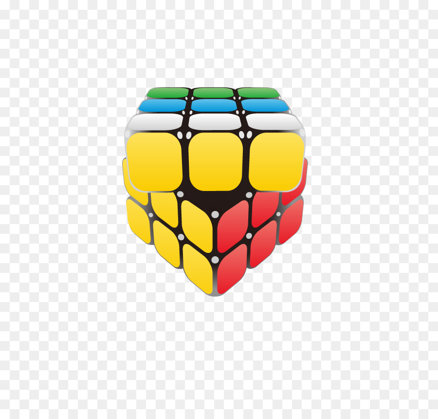 Transparent Rubik's Cube