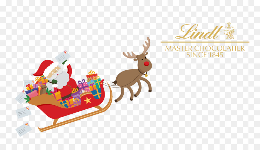Santa Claus Christmas gift Reindeer Christmas gift - santa sleigh png download - 901*507 - Free Transparent Santa Claus png Download.