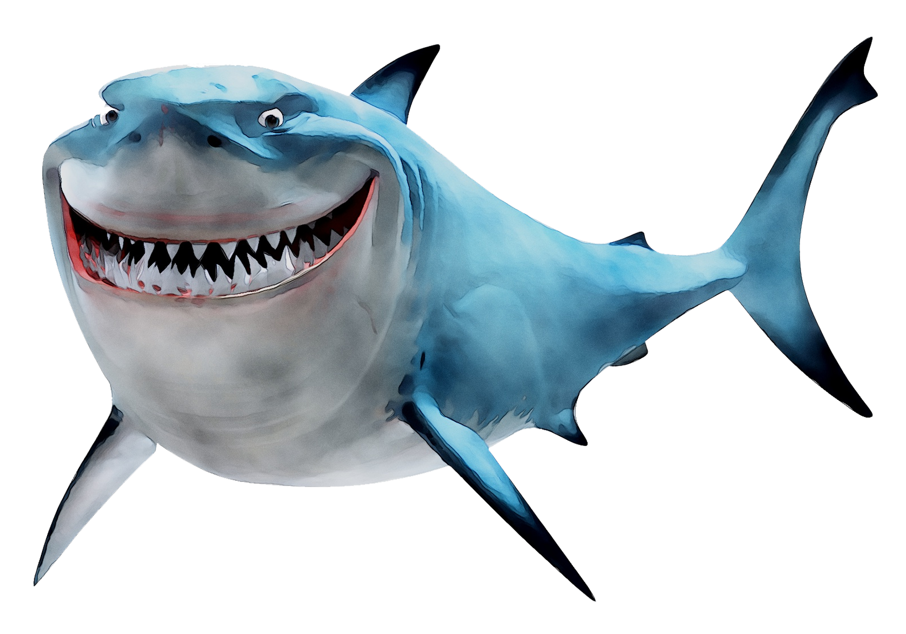 Bruce Great white shark Portable Network Graphics Finding Nemo - png ...