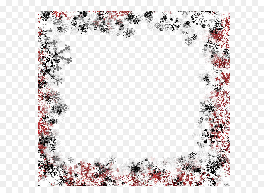 Snowflake Winter Illustration - Snowflake border Winter Dream png download - 723*659 - Free Transparent Snowflake png Download.