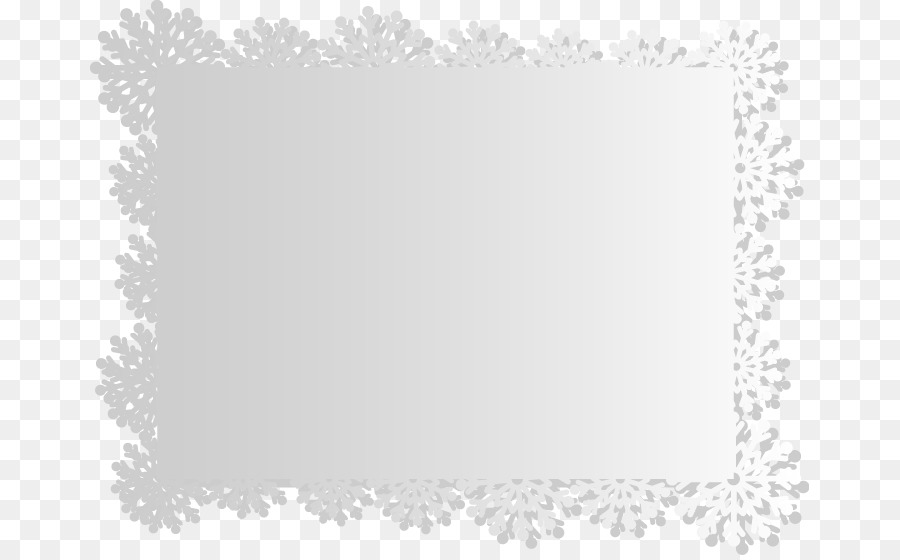Snowflake Picture frame Download - Snowflake border png download - 719*555 - Free Transparent Snowflake png Download.