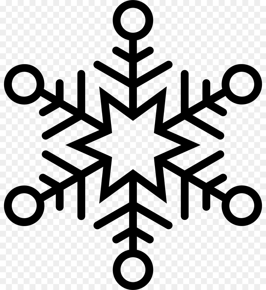 Snowflake Outline Clip art - Snowflake png download - 874*980 - Free Transparent Snowflake png Download.