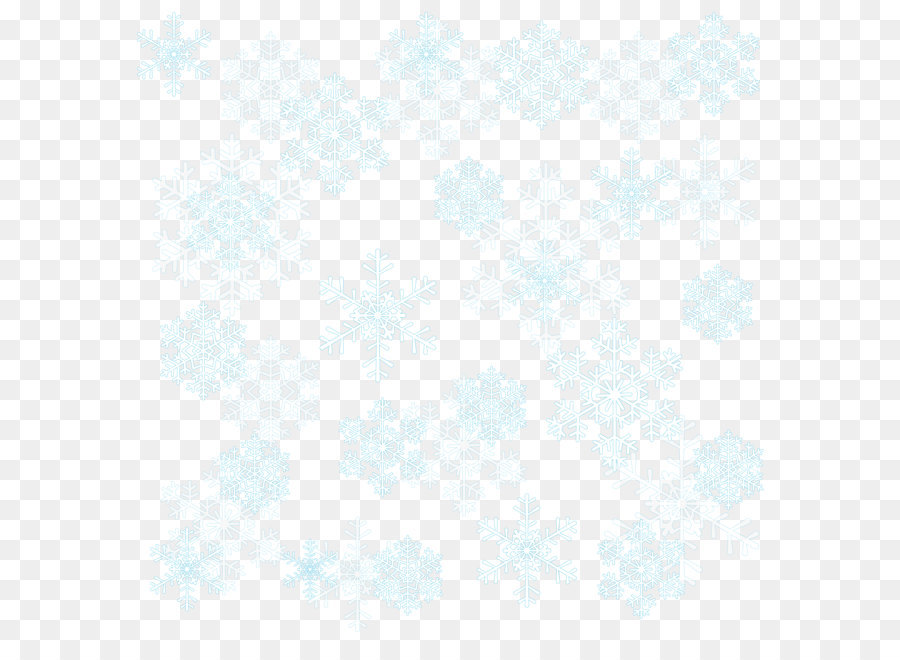 Blue Pattern - Snowflakes Transparent Decoration PNG Clipart Image png download - 5770*5703 - Free Transparent Blue png Download.