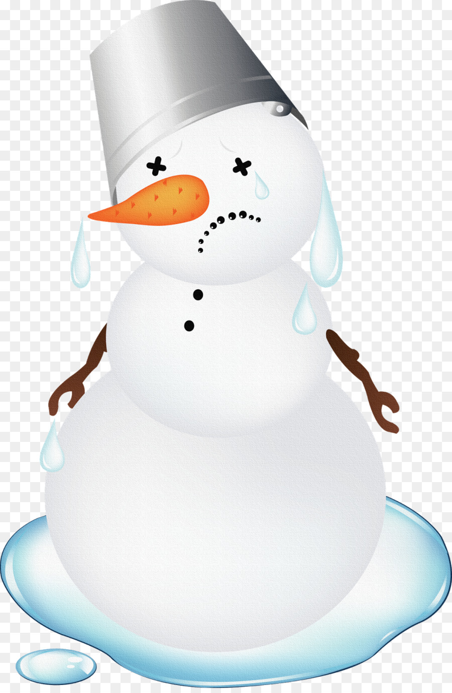 Snowman Melting Clip art - snowman png download - 1051*1600 - Free Transparent Snowman png Download.