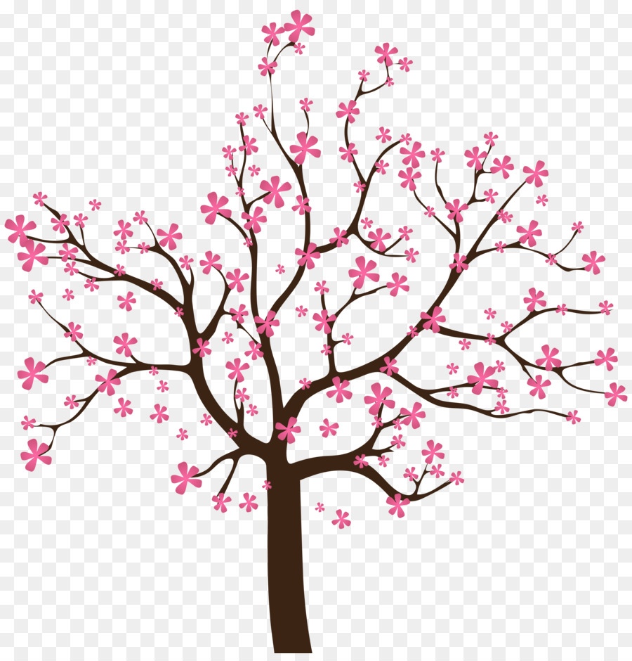 Spring Tree Clip art - cherry blossom png download - 7012*7241 - Free Transparent Spring png Download.