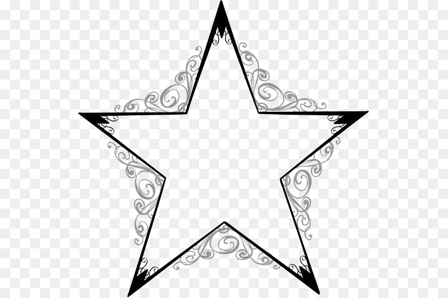 Star Clip art - fancy png download - 587*600 - Free Transparent Star png Download.