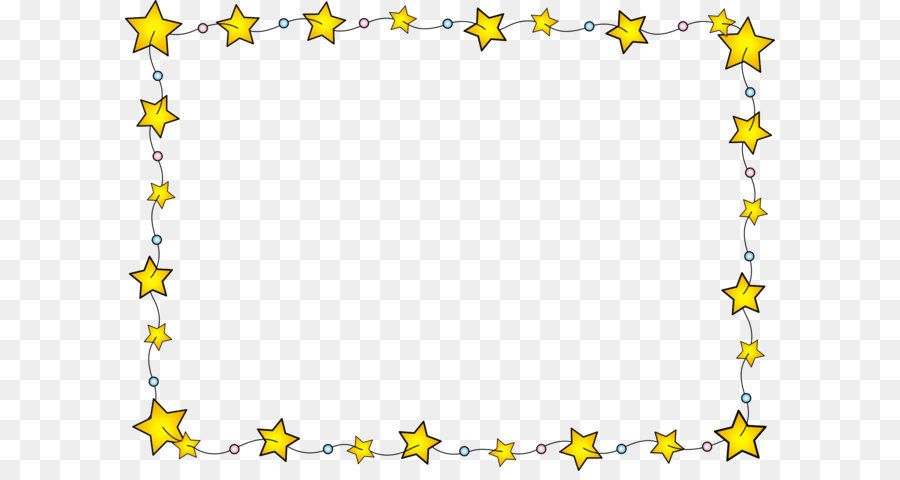 Stars Border Vector png download - 2410*1745 - Free Transparent Yellow png Download.