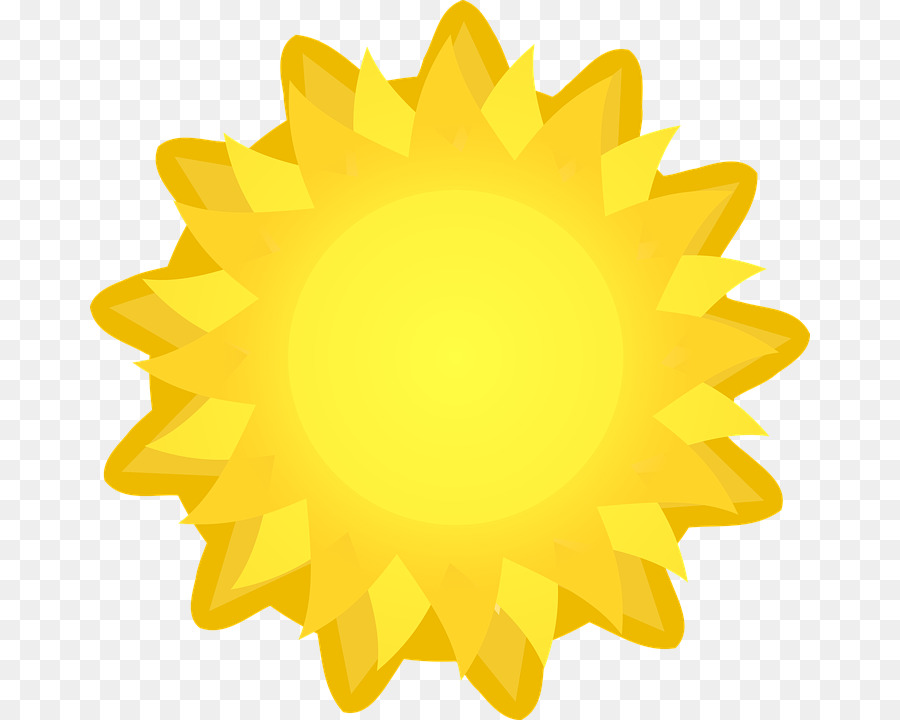 Sun Clip art - Explosion stickers yellow sunflowers png download - 720*720 - Free Transparent Sun png Download.