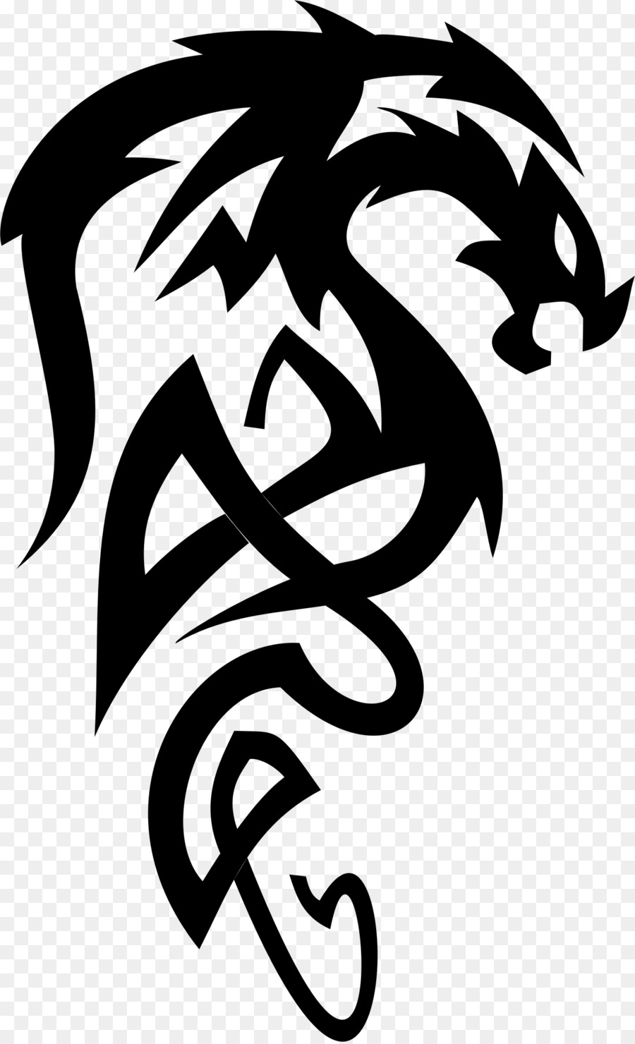 Tattoo artist Tribe Symbol Dragon - drake png download - 1384*2272 - Free Transparent  png Download.
