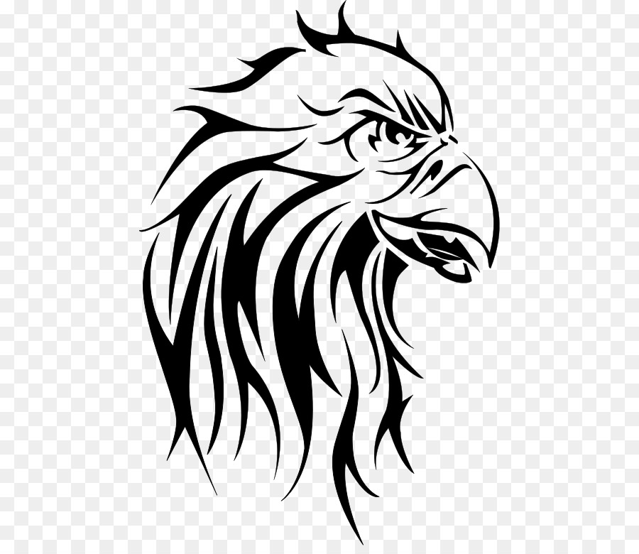 Lower-back tattoo Bald Eagle Black-and-gray - cool designs png download - 508*768 - Free Transparent Tattoo png Download.