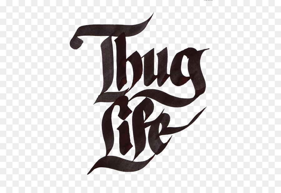 Thug Life Icon - Thug Life Text Png png download - 500*607 - Free Transparent Thug Life png Download.