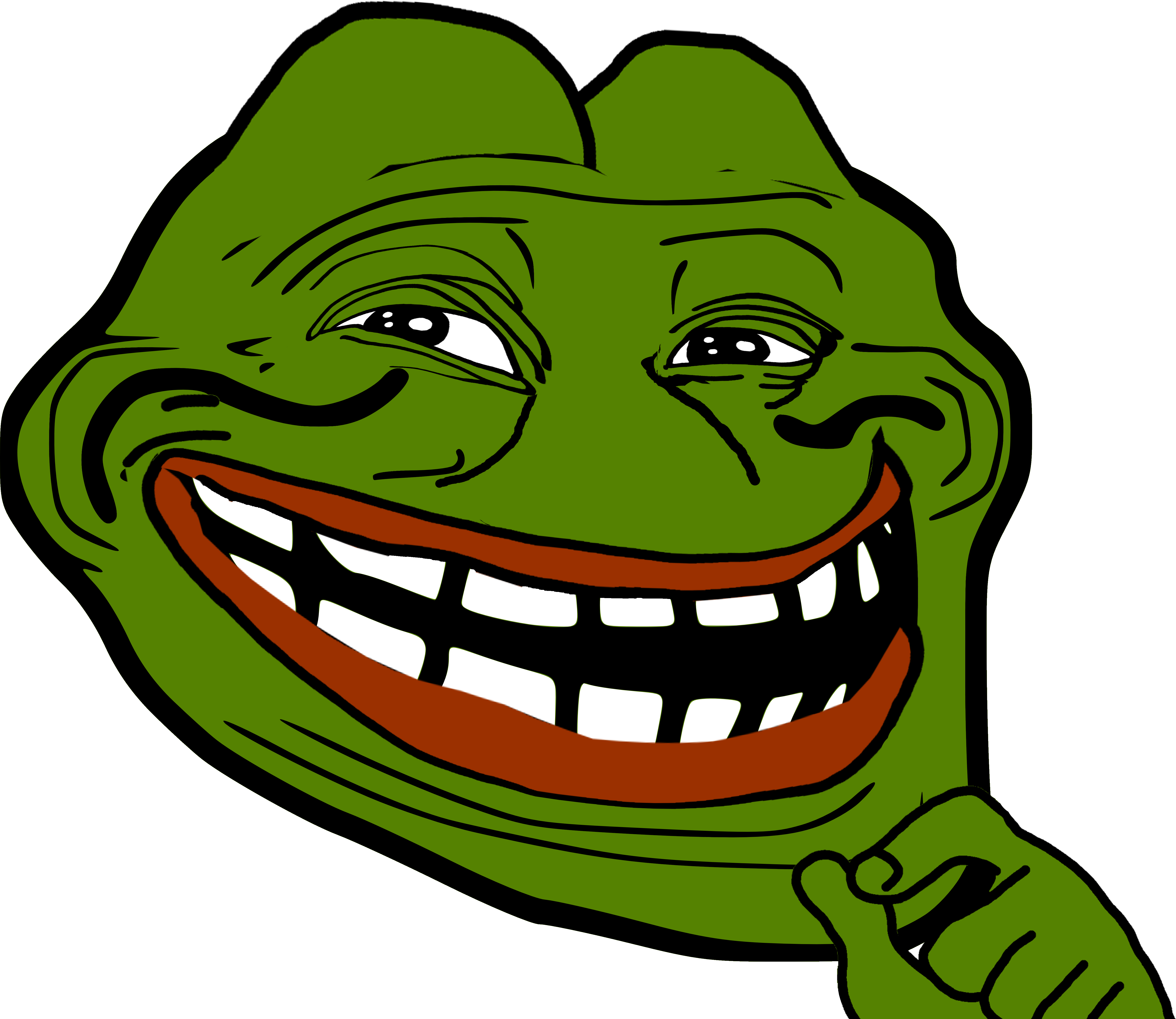 T-shirt Internet troll Pepe the Frog Rage comic - troll png download ...