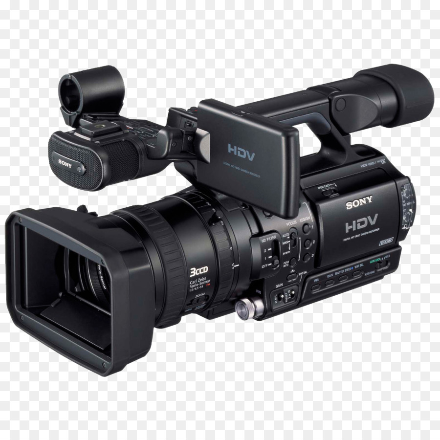 HDV Video Cameras Sony HVR-Z1U Sony HVR-Z1E - Camera png download - 1000*1000 - Free Transparent HDV png Download.